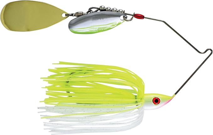 Luck E Strike Hydra-Vibe Spinner Bait with Custom Blades