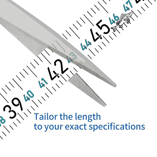 Fishing Ruler for Boat 51" Self-Adhesive Fish Measuring Decals (3 Pack) Waterproof Self Adhesive Measuring Ruler Tape (3 Mix Colors)