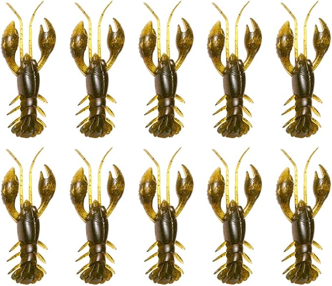 SOLOKING Soft Plastic Fishing Lures - Second Generation Evolved Bait with Natural Shrimp Oil, Salt Injection Technology, Super Elastic Imported PCV Material - Laser Reflector & Submarine Modeling