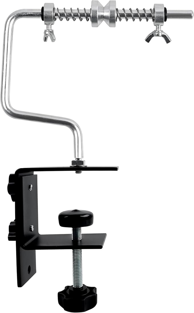 Fishing Line Spooler Portable Fishing Line Winder Spooler Machine Adjustable Stable Reel Spooler with Clamp Spooling Station System for Spinning Casting Reels