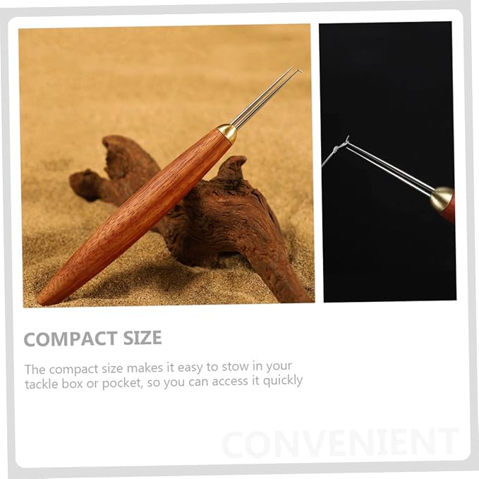 Compact Fishing Hook Tier Lightweight Line Knotter Professional Quick Knot Tying Tool Fishing Accessory for Anglers