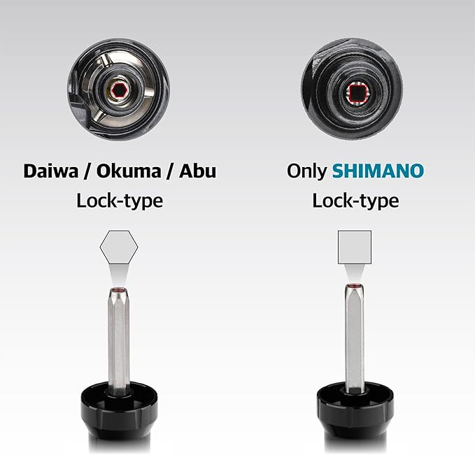 GOMEXUS Power Handle Compatible for Daiwa Revros LT Regal LT Legalis LT Crossfire LT Elimilator QR Ultralight Fishing Reel Crank 【Please Pay Attention to [Style Name] When selecting】