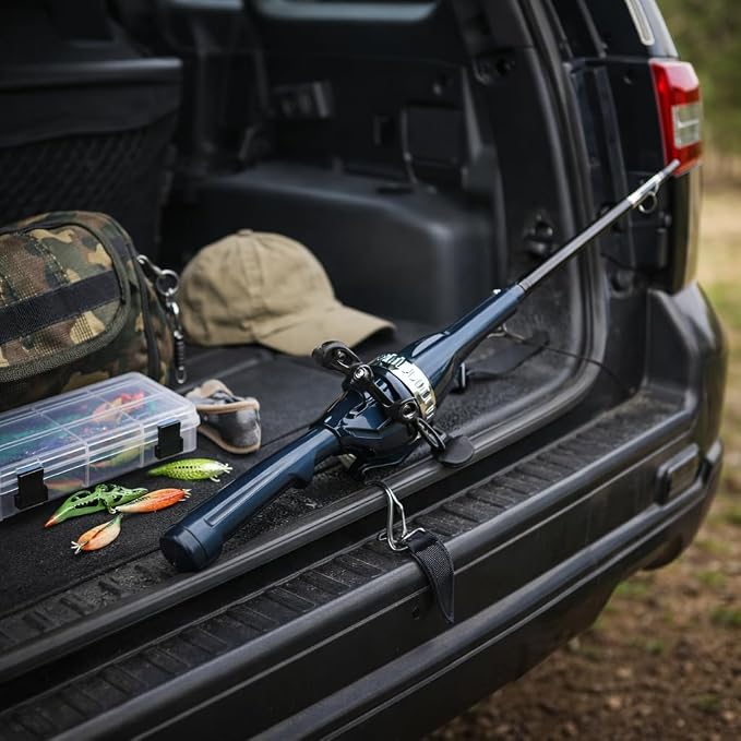 Telescopic Fishing Rod - Compact Foldable Design, Easy to Carry, Suitable for Travel Fishing