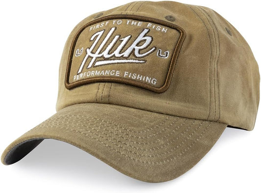HUK Men's Trucker Hat, Anti-Glare Snapback Fishing Hat for Men