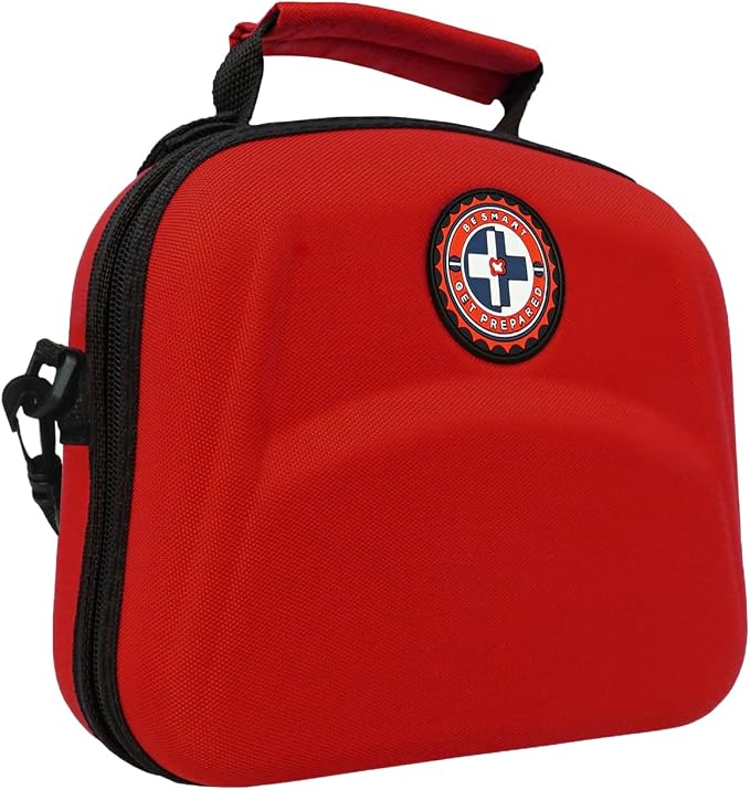 Be Smart Get Prepared First Aid Kit, 303 Piece: Clean, Treat, Protect Minor Cuts, Scrapes. Home, Office, Car, School, Business, Travel, Emergency, Survival, Hunting, Outdoor, Camping, Sports