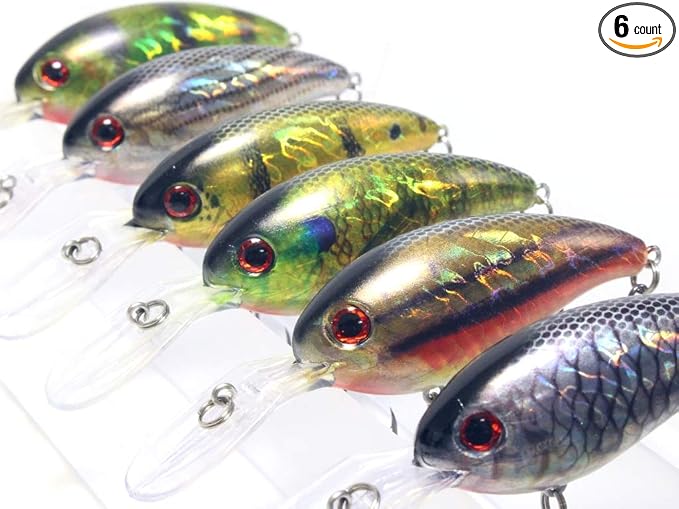 Minnow Crankbait for Bass Fishing Bass Lure Jerkbait Fishing Lures and Tackle Box