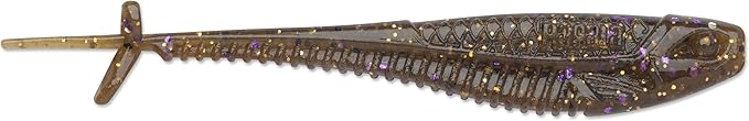CrushCity Mooch Minnow Soft Plastic Minnow Bait, Natural Profile for Drop Shot, Jig Head & Multi-Species Fishing