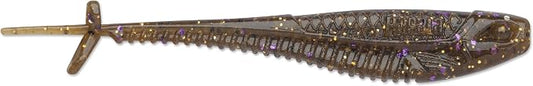 CrushCity Mooch Minnow Soft Plastic Minnow Bait, Natural Profile for Drop Shot, Jig Head & Multi-Species Fishing