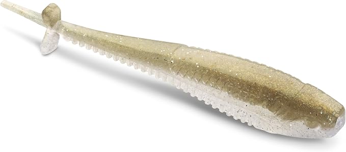 CrushCity Mooch Minnow Soft Plastic Minnow Bait, Natural Profile for Drop Shot, Jig Head & Multi-Species Fishing