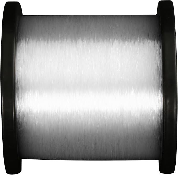 Force Monofilament Fishing Line, Heavy Duty Strong Mono Fishing Wire, Clear Nylon Leader Line