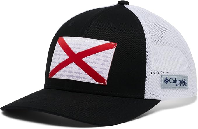 Columbia Unisex Adult PFG Logo Mesh Ball Cap