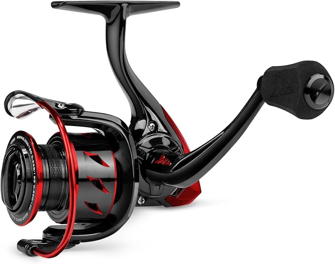 KastKing Sharky Spinning Reel – 5.2:1 & 6.2:1 Gear Ratios, Carbon Fiber Drag 33–39.5LB, 10+1 Stainless Bearings, Lightweight Nylitech Body, Oversize Shaft, for Saltwater & Freshwater