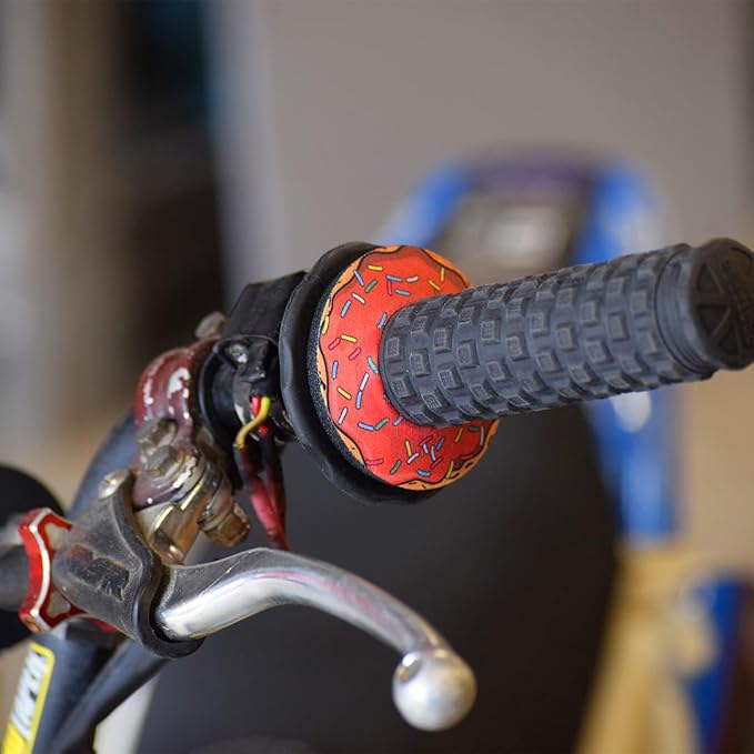 Doughnut Collection - Gripdonuts.com Premium MX BMX Dirt Bike Motorcycle Grip Donuts (13 Variations)