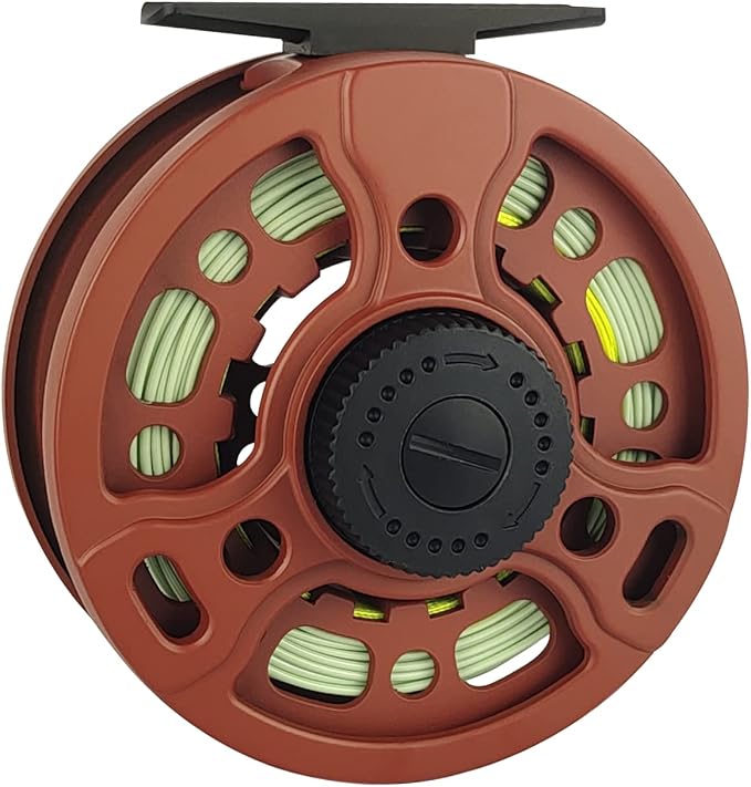 Aventik Fly Fishing Reel 3/4/5/6/7/8/9 Pre-Loaded Fly Reel with Line Combo