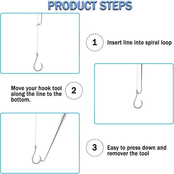 Fish Hook Remover Tool, Fishing Hook Quick Removal Device, Fishing Gear and Accessories Security Extractor Equipment Kits for Adult, Hook Extractor Tools with Storage Tube