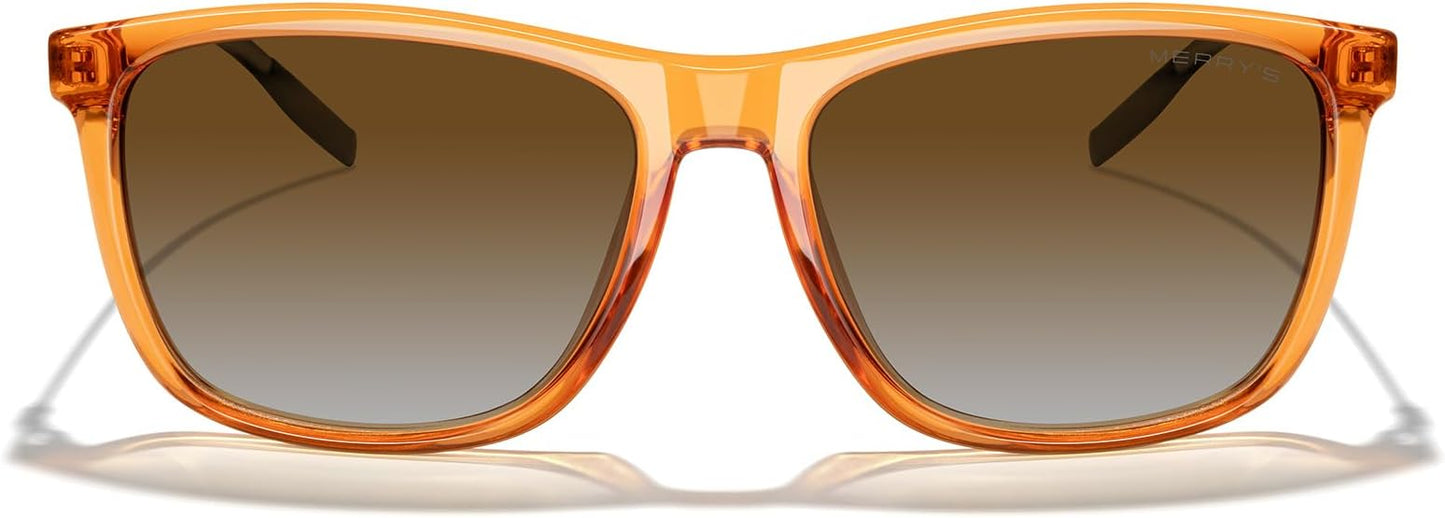 MERRY'S Unisex Polarized Aluminum Sunglasses Vintage Sun Glasses For Men/Women S8286