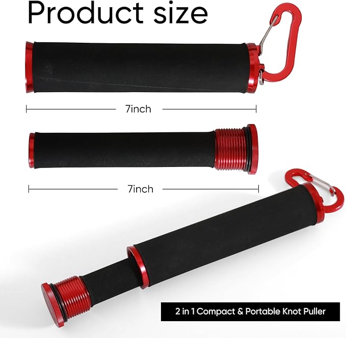 Fishing Knot Puller Tool, FG GT Knot Tying Tool, PE Fishing Line Knot Grippers Line Dragger Tightener
