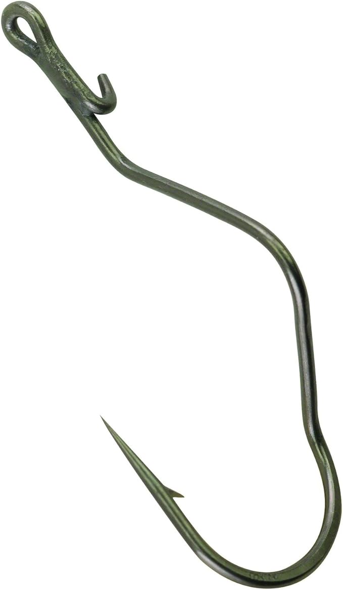 Berkley Fusion19 Wide Gap Live Bait Hooks, Size 4 Fishing Hooks, Needle Point with SlickSet Coating for Easy Penetration, Forged for Added Strength