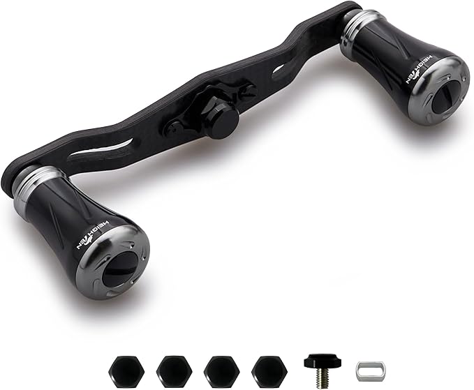 HEIGHTEN 85mm/95mm Fishing Reel Handle for Shimano Daiwa Abu Garcia Penn Kaking Lew's Baitcasting Reel Power Crank Accessory