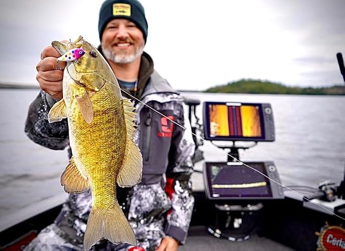 Northland Fishing Tackle Rippin' Shad Lipless Crankbait - Freshwater Fishing Oure for Bass, Walleye, Trout, & Crappie, The Perfect Bait in Nay Kit, Assorted Sizes & Colors