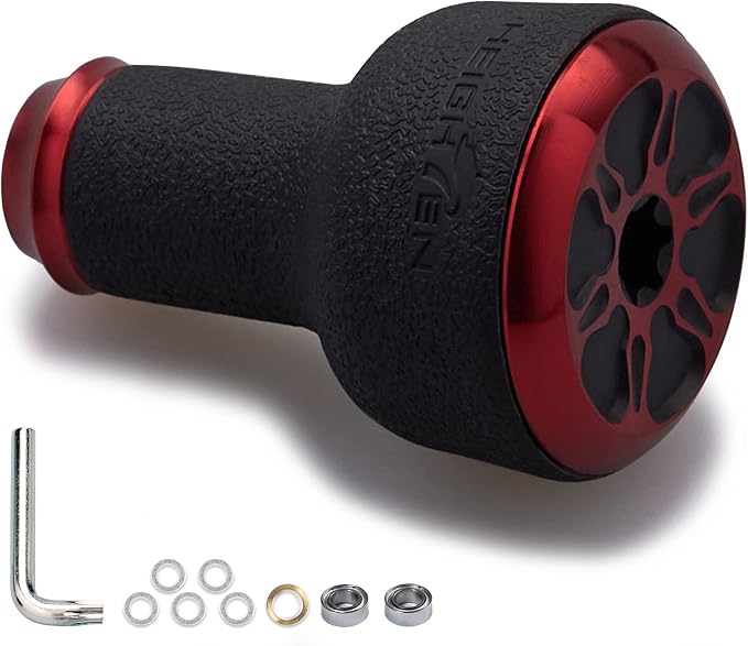 HEIGHTEN 24mm Fishing Reel Handle Knob for Shimano Daiwa Baitcasting Spinning Reel Stradic Vanford Sahara FI Tranx SLX Ballistic Exceler Tatula