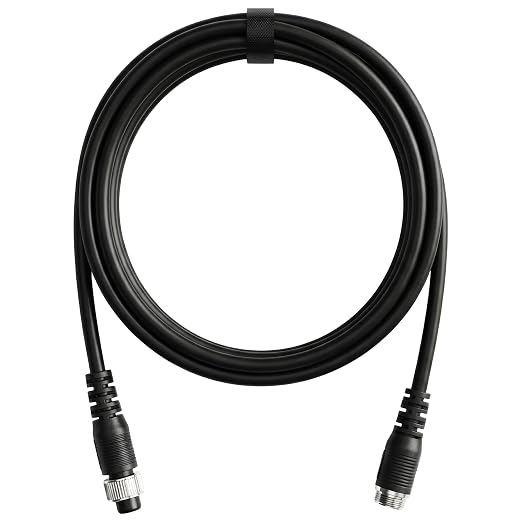Battery Power Cable 1.5-6.5 FT (45-200 CM) Compatible for Daiwa Tanacom Seaborg Leobritz, Shimano Plays BeastMaster ForceMaster Electric Fishing Reels (1 Pc, 6.5 Feet (200 cm))