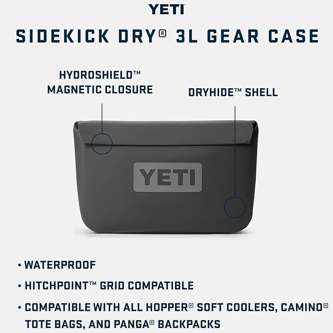 YETI Sidekick Dry 3L Gear Case, Olive
