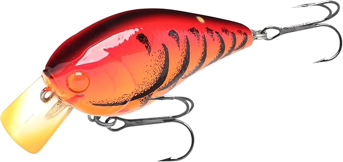 LUCKY CRAFT LC 1.5 Silent Squarebill Crankbait Fishing Lure, 2-3/8", Bass Fishing Lures for Freshwater, Hard Crankbait with Treble Fishing Hooks, Fishing Accessories