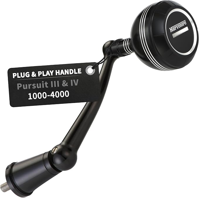 Foldable Power Handle for Penn Pursuit III IV, Battle III IV DX, Conflict I Spinning Fishing Reel Replacement Handle