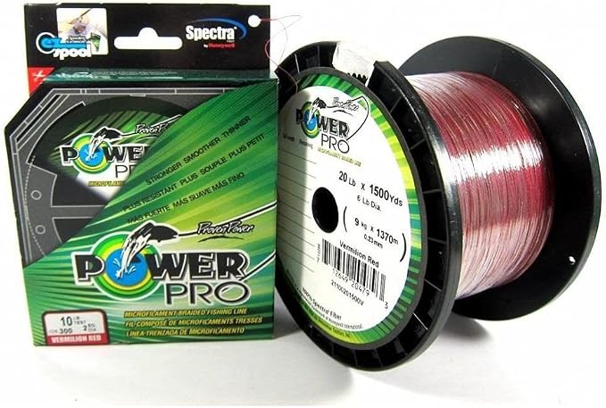 Power Pro Spectra Fiber Braided Fishing Line