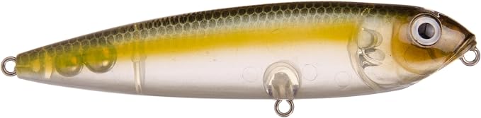 Strike King KVD Sexy Dawg Junior Fishing Lure, 3/8 oz, 3.75", Premium Topwater Lure