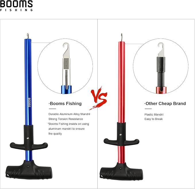 Booms Fishing R2 Hook Remover Squeeze-Out Fish Hook Tools 3 Colors Available