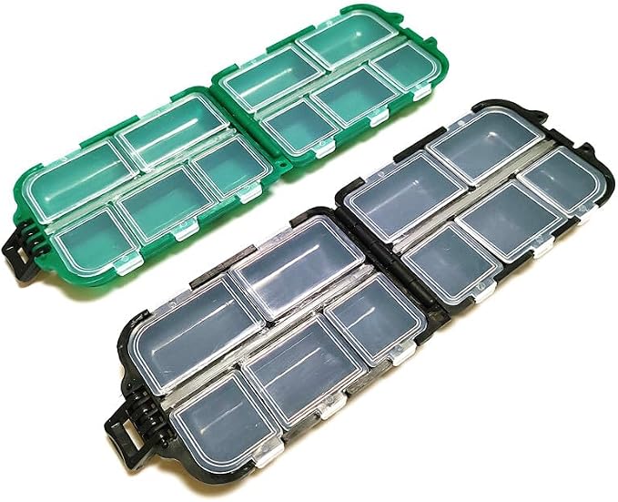 KALAVARMA Waterproof Fishing Lure Box Spoon Hooks Baits Storage Tackle Box Containers for Casting Fishing Fly Fishing