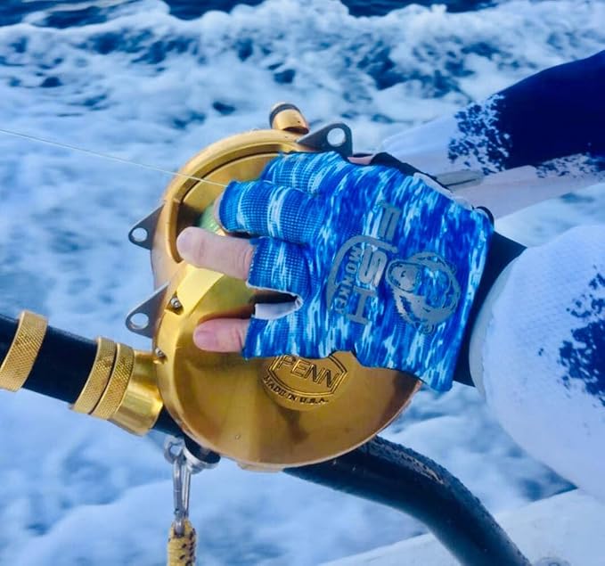Fish Monkey The Crusher Heavy-Tackle Offshore Fishing Glove