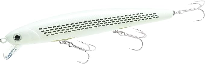 LUCKY CRAFT FlashMinnow 110, Saltwater Fishing Lures, Jerkbait Surf Fishing Accessories and Gear, 1-2 ft Slow Suspending Topwater Lure, Halibut and Bass