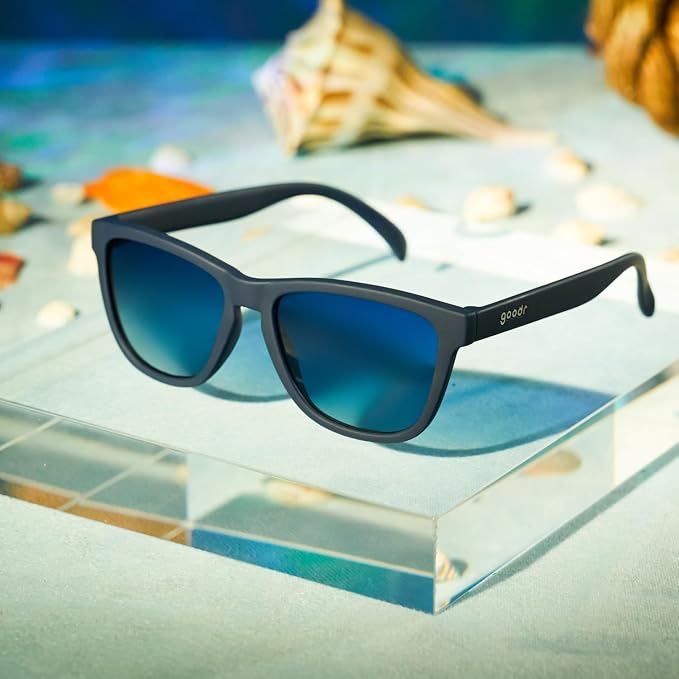 goodr Polarized Sunglasses, Medium Sized (OG), UV400 Protection, No Slip, No Bounce