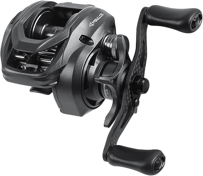 Baitcasting Reel,Ultralight 5oz Carbon Frame BFS Casting Reels, 20 Level Magnetic Brake System, 7.1:1 Gear Ratio,9+1 Stainless Steel Bearings, Fishing Bass Trout Crappie
