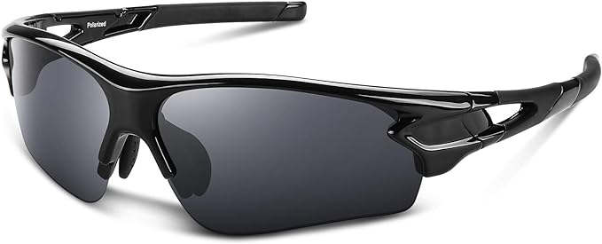 BEACOOL Polarized Sports Sunglasses for Men Women Youth Baseball Fishing Cycling Running Golf Motorcycle Tac Glasses UV400
