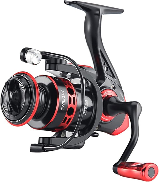 HAUT TON Dolphin Advance Edition Spinning Reel,5.2:1Gear Ratio,22LBS,5+1BB,Backlash Free Bearing,Sealed Drag System,Saltwater,Freshwater Fishing Reels