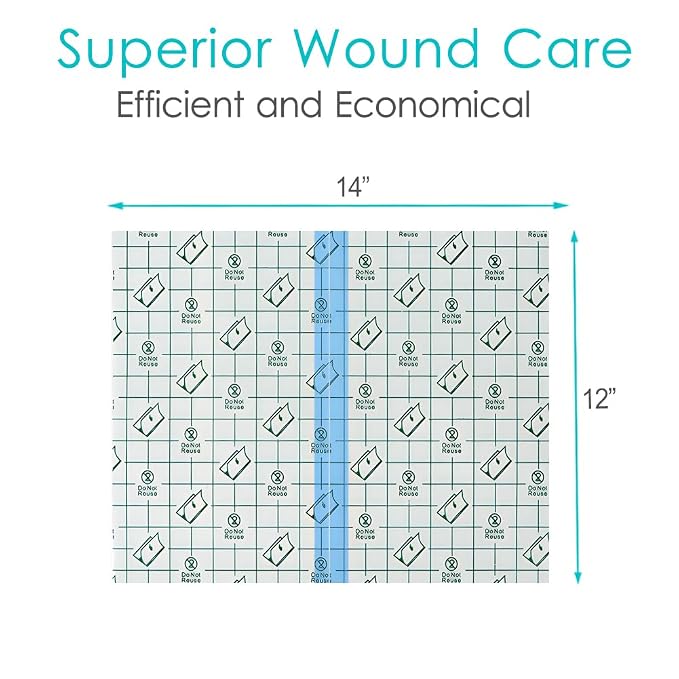 Waterproof Dialysis Catheter Shower Cover Large Coverage Shields for Peritoneal Dialysis Port Accessories PD Chest Catheter Central PICC Line Feeding Tube 12"x14"(Pack of 14)