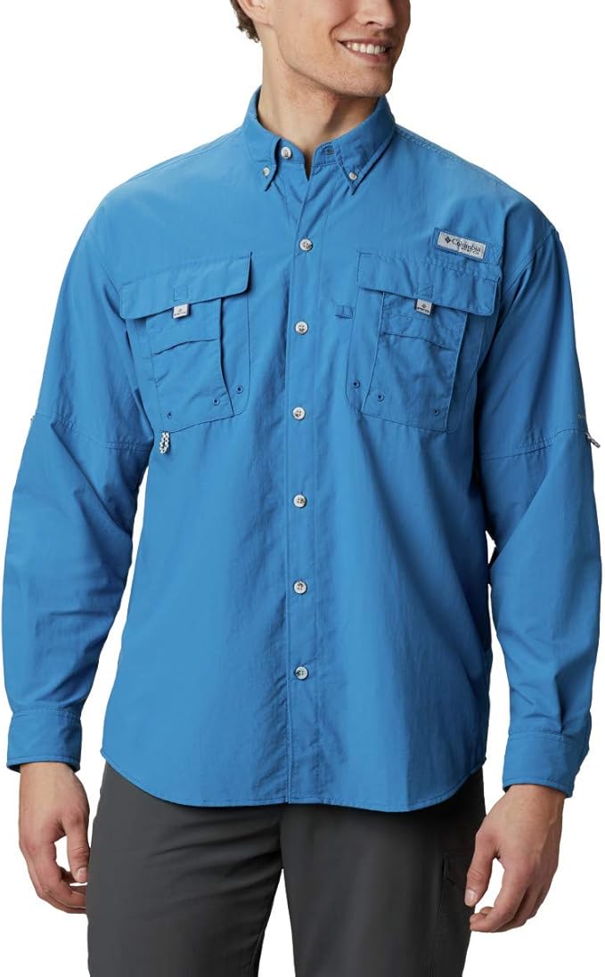 Columbia Men's PFG Bahama II Long Sleeve Fishing Shirt