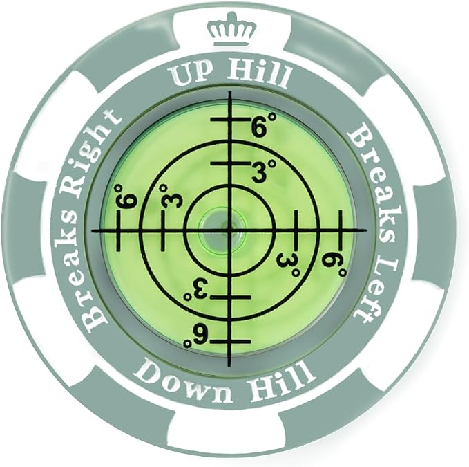 SlopeMaster ProGreen Reader - Golf Ball Marker with High Precision Green Reading Aid Golf Accessories for Men Women