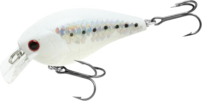 LUCKY CRAFT LC 1.5 Silent Squarebill Crankbait Fishing Lure, 2-3/8", Bass Fishing Lures for Freshwater, Hard Crankbait with Treble Fishing Hooks, Fishing Accessories