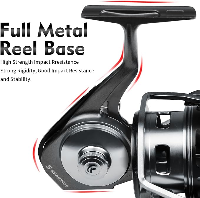 Fishing Reels Spinning Reel - Full Metal Fishing Reel Aluminum Spool Ocean Big Game Carp Saltwater Fishing Spinning Reels