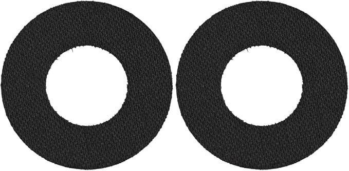 2 Pieces Carbon Fiber Drag Washers For Baitcasting Drum Fishing Reel Brake Pads 31Mm 34Mm Sizes Black High Durability Repair Kit(34mm*16mm*0.5mm)