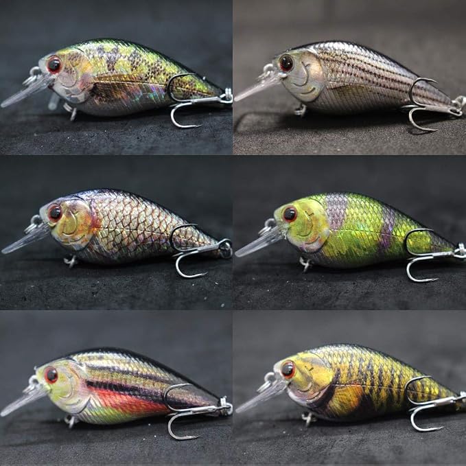 Minnow Crankbait for Bass Fishing Bass Lure Jerkbait Fishing Lures and Tackle Box