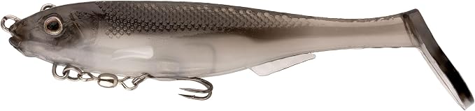 Strike King Final Copy Fishing Lure, Pre-Rigged Soft Plastic Swimbait, Free-Swinging Size 4 Treble Hook, Belly Magnetic Hook Keeper, 7/8-Ounce