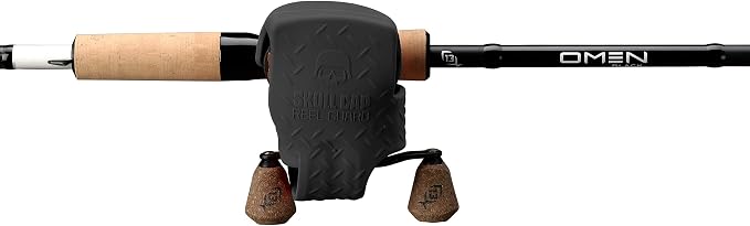 Skull Cap - Skull Cap - Low-Profile Baitcast Reel Covers - Fits Most Right Hand and Left Hand Baitcast Reels