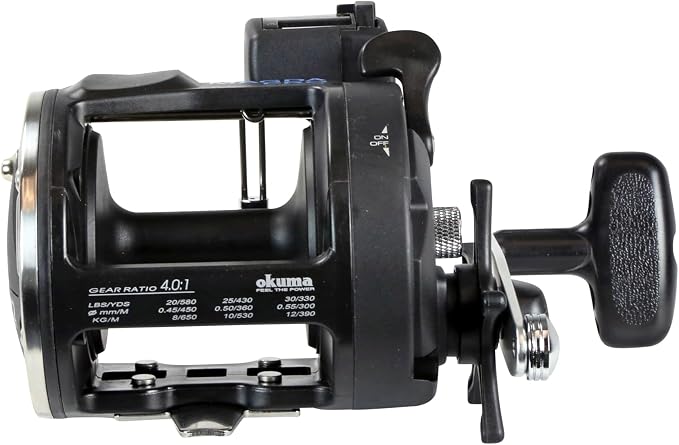 Okuma Magda Pro Line Counter Levelwind Trolling Reel