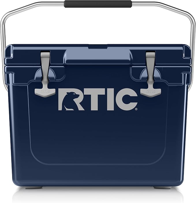 RTIC Ultra-Tough Cooler, Hard Insulated Ice Chest Box for Beach, Drink, Beverage, Camping, Picnic, Fishing, Boat, Barbecue